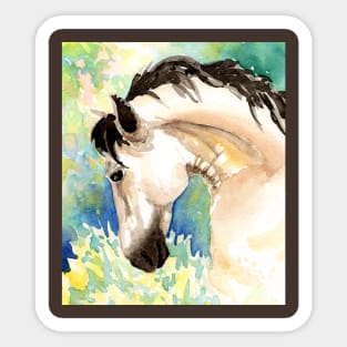 Spring Horse Sticker